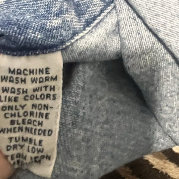 Polo Ralph LAUREN Denim Flesh Pony Western Workwear Shirt Vintage XLT - Picture 6 of 8